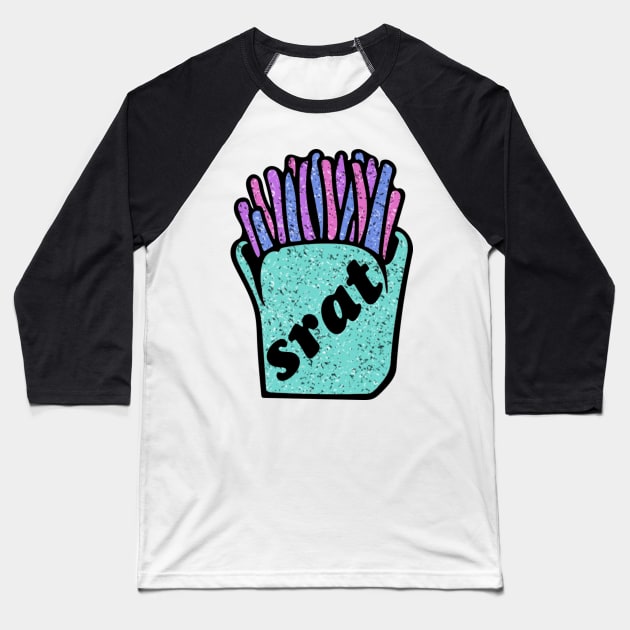 Speckled Srat Fry Baseball T-Shirt by AdventureFinder